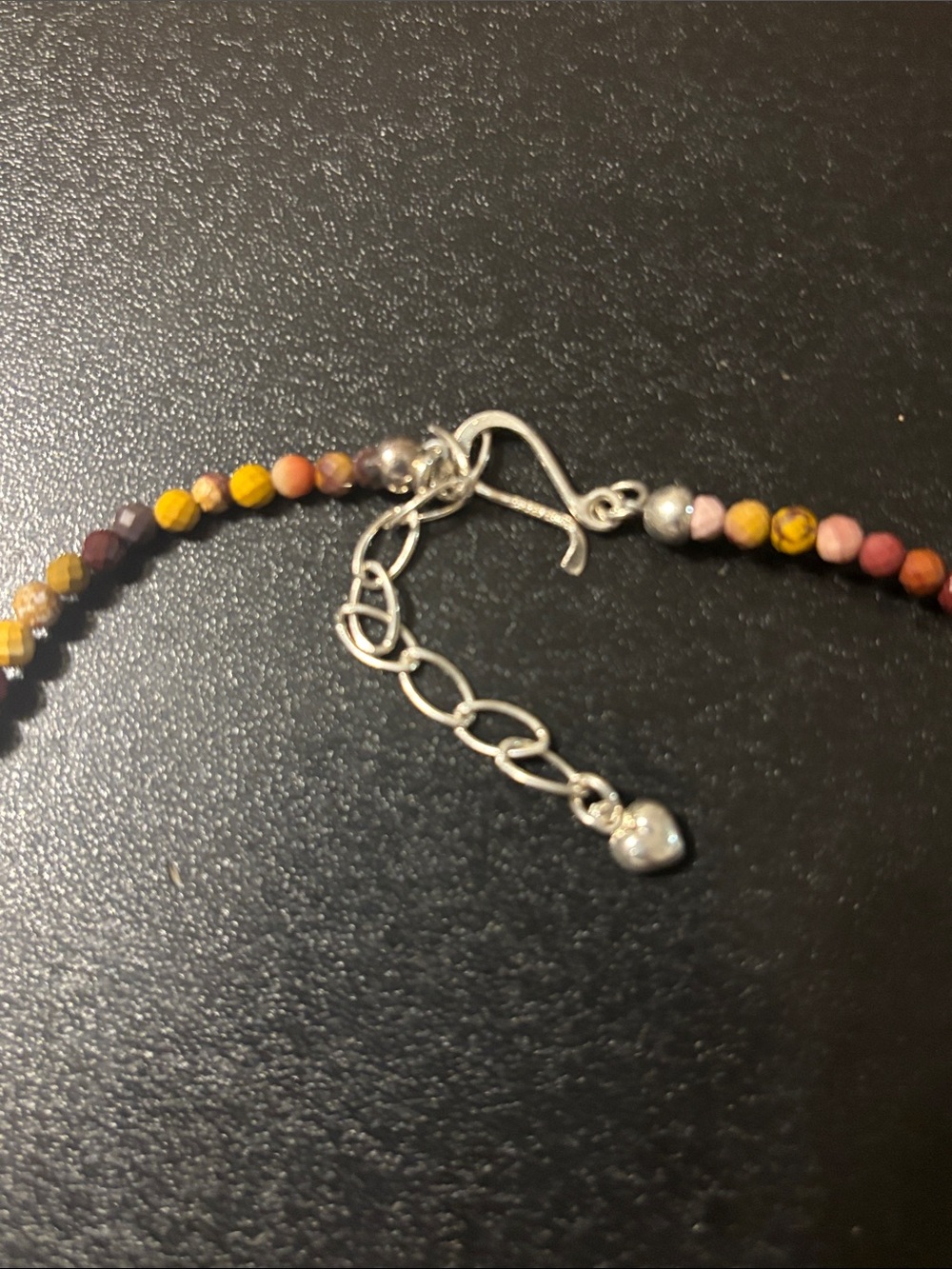 Jay King Multicolor Faceted Stone Bead Necklace - Yellow, Brown & Coral Earth - Picture 8 of 14